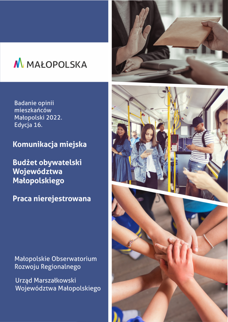 Badanie opinii  mieszkańców Małopolski. Edycja 16