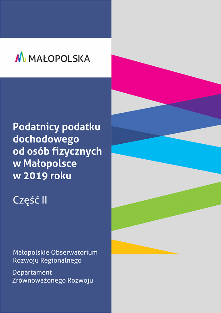 Podatnicy podatku dochodowego od osób fizycznych w Małopolsce w 2019 roku. Część II