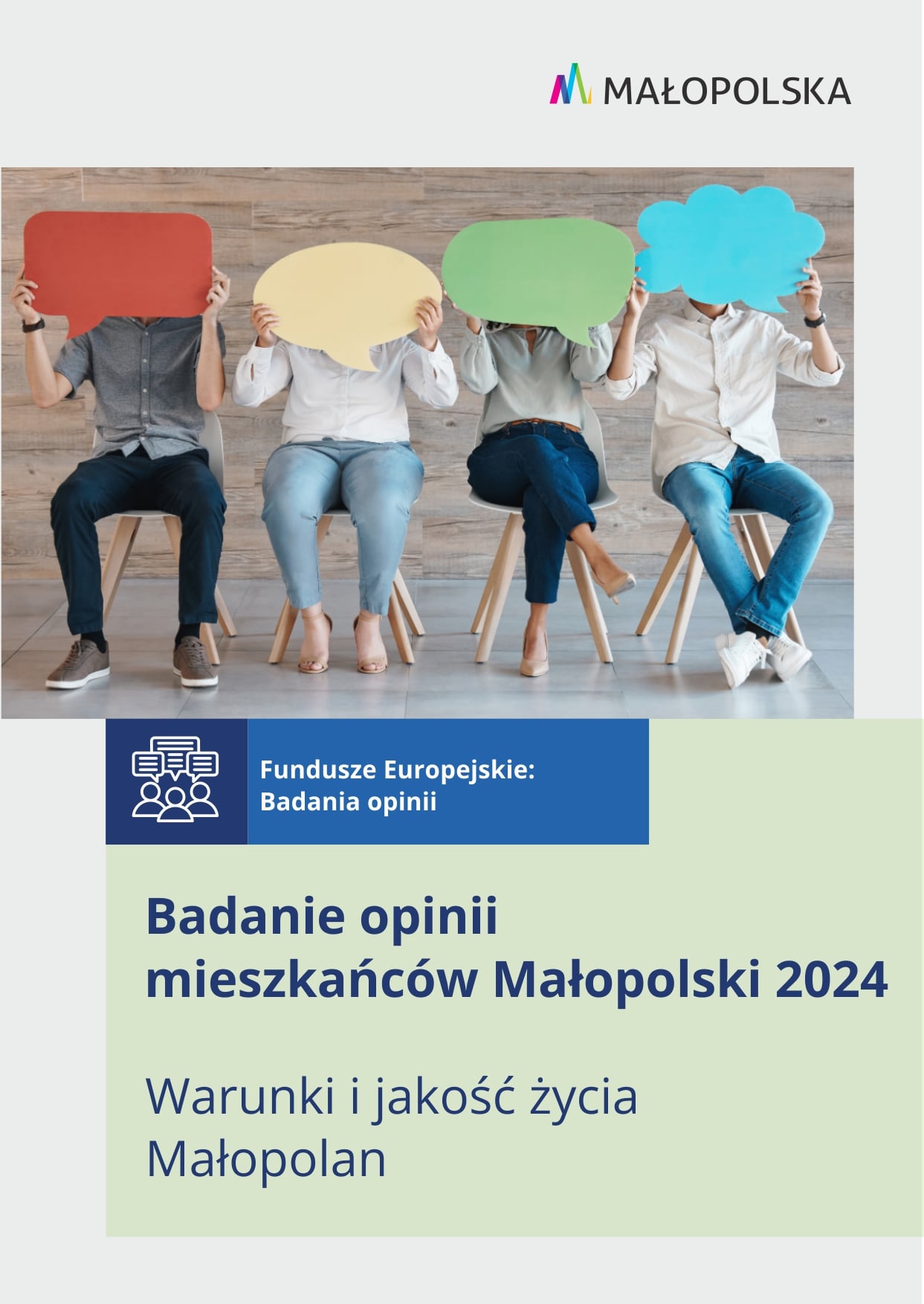 Badanie opinii mieszkańców Małopolski 2024. Warunki i jakość życia Małopolan